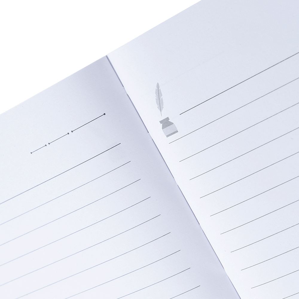 Layflat Notebook - Black - Image 5