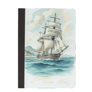 Rustica 4 Subject Notebook - B <br> Ruled EXE (172 x 240)
