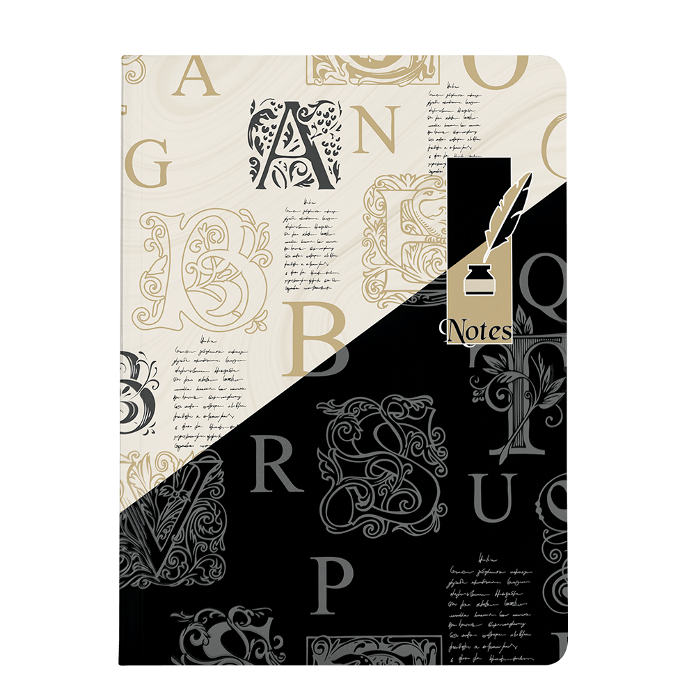 Layflat Notebook - Black