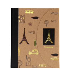 Rustic Lockable Notebook - C