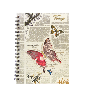 Rustic Vintage Notebook_A - front