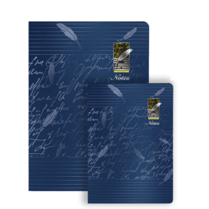 Side Open Writing Pad Blue - front