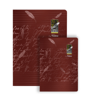 Side Open Writing Pad Red - front