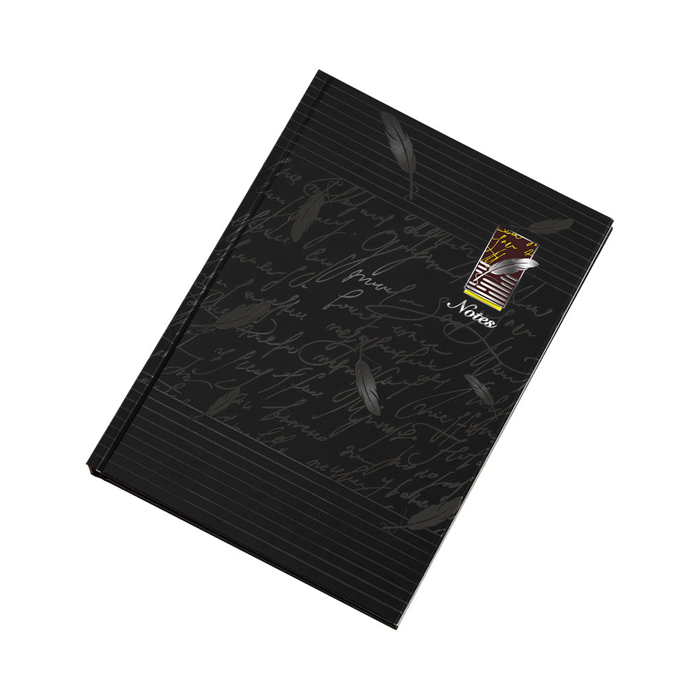 Hard Cover Notebook Black - Image 2