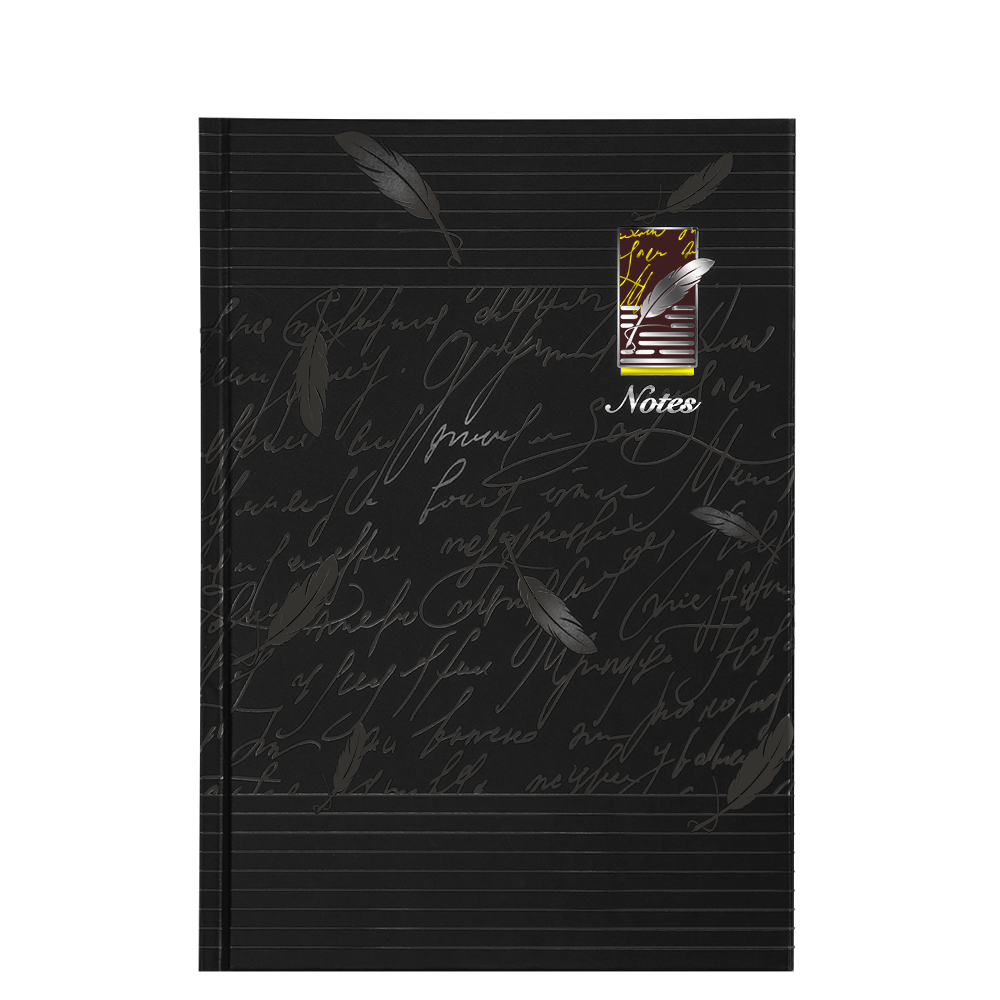 Hard Cover Notebook Black - Image 4