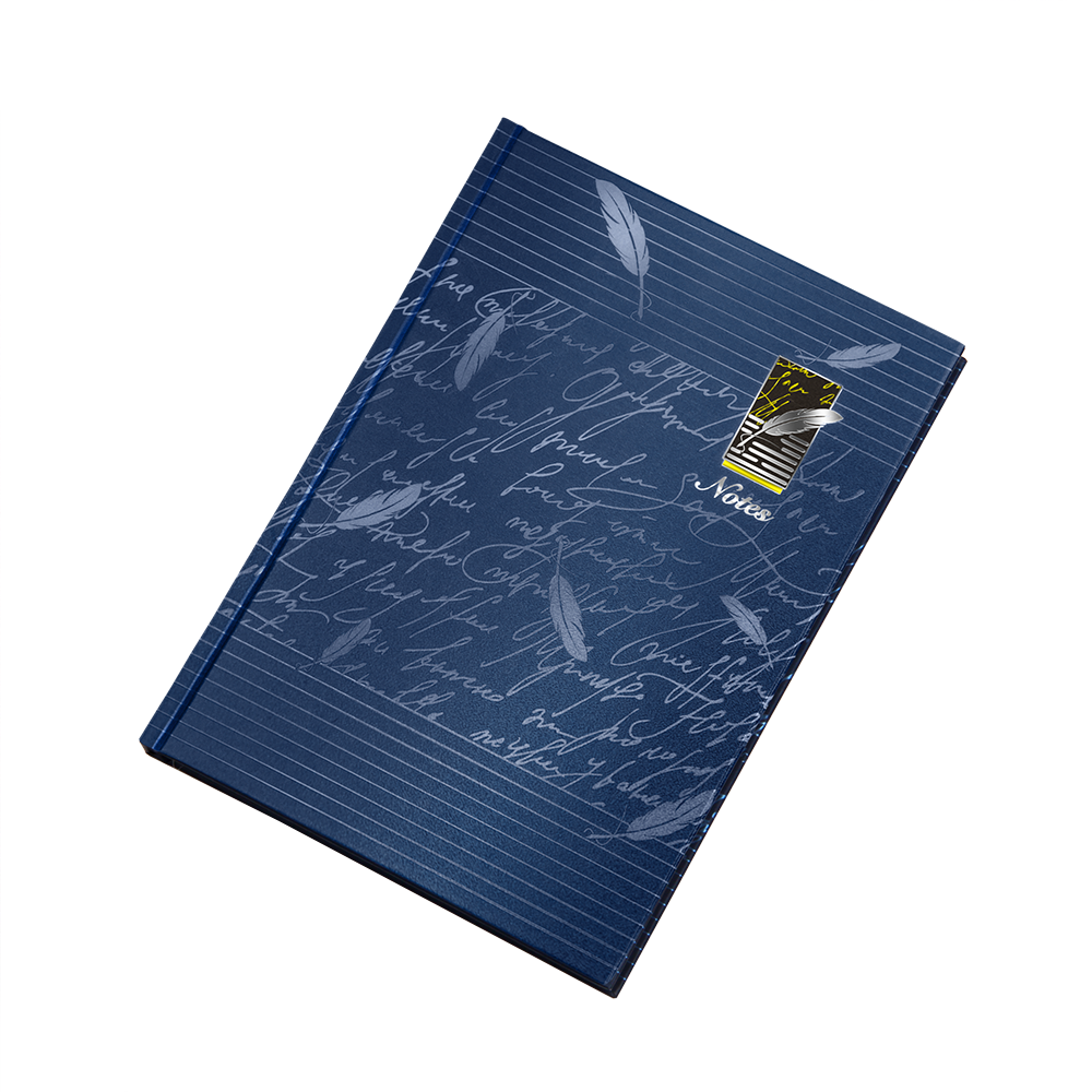 Hard Cover Notebook Blue - Image 3