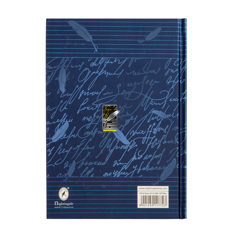 Hard Cover Notebook Blue - Image 4