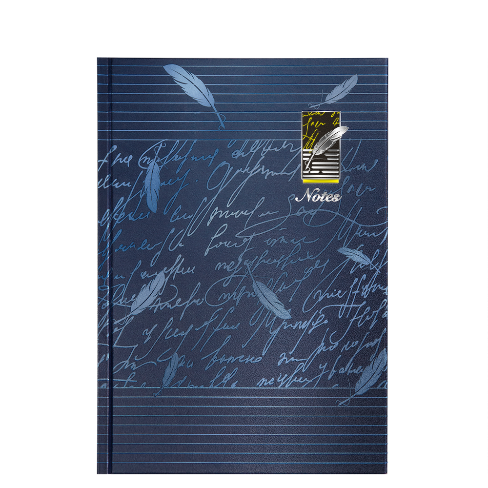 Hard Cover Notebook Blue - Image 2