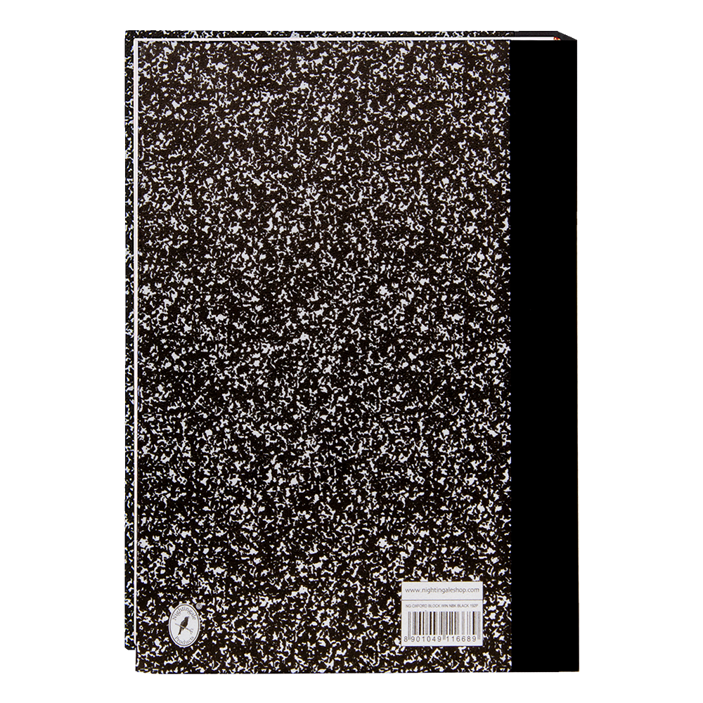 Oxford Notebook - Black - Image 2