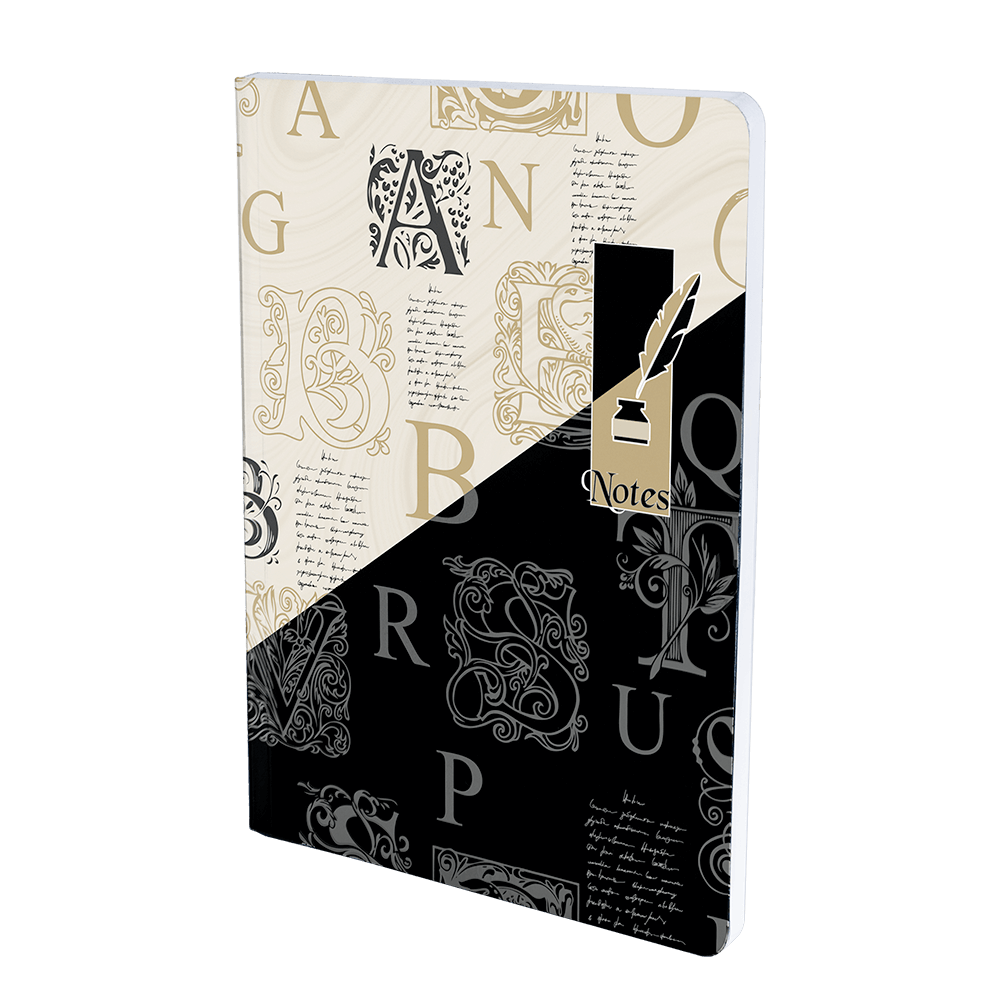 Layflat Notebook - Black - Image 2