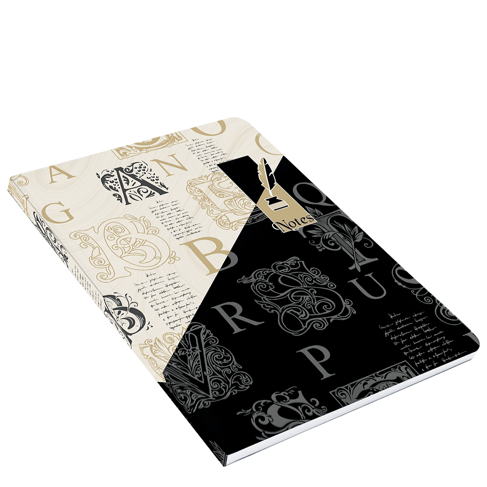 Layflat Notebook - Black - Image 3