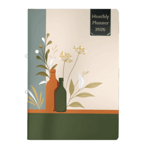 Monthly Planner-B <br> <span style="font-size: smaller; color: #9E9E9E;">A4(210 x297mm)</span>