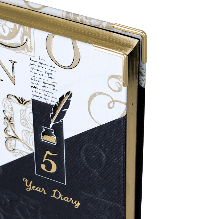 5 Year Diary - A Design<br> <span style="font-size: smaller; color: #9E9E9E;"> A5 (147x206mm)</span> - Image 7