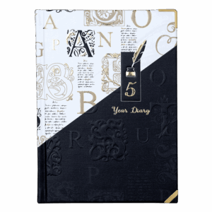 5 Year Diary  - A Design<br> <span style="font-size: smaller; color: #9E9E9E;"> A5 (147x206mm)</span>
