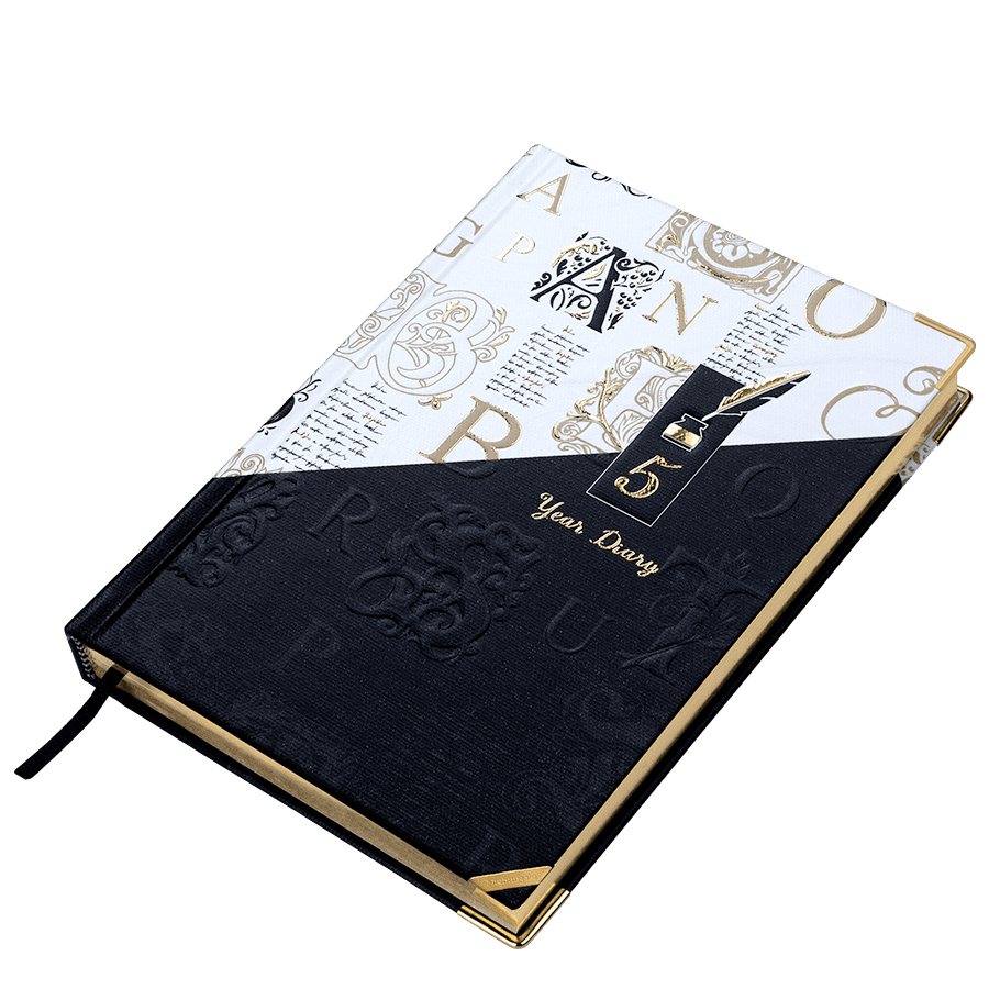 5 Year Diary - A Design<br> <span style="font-size: smaller; color: #9E9E9E;"> A5 (147x206mm)</span> - Image 14