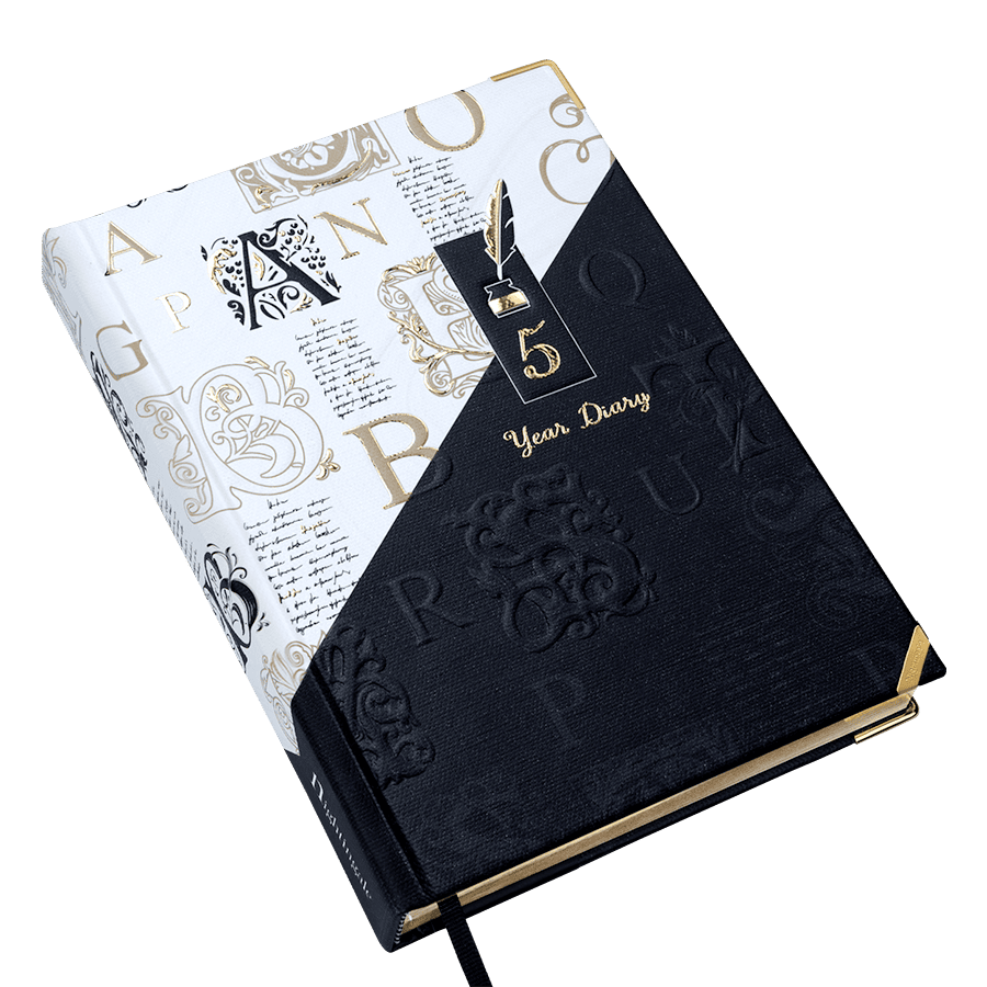 5 Year Diary - A Design<br> <span style="font-size: smaller; color: #9E9E9E;"> A5 (147x206mm)</span> - Image 15